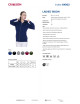Damenbluse Promostars Ladies' Bison Marineblau