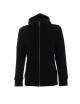 CRIMSON CUT Damen SWEATSHIRT LADIES` BISON BLACK Stickerei-Siebdruck