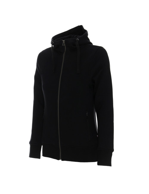 CRIMSON CUT BLUZA Damska LADIES' BISON CZARNY haft nadruk sitodruk