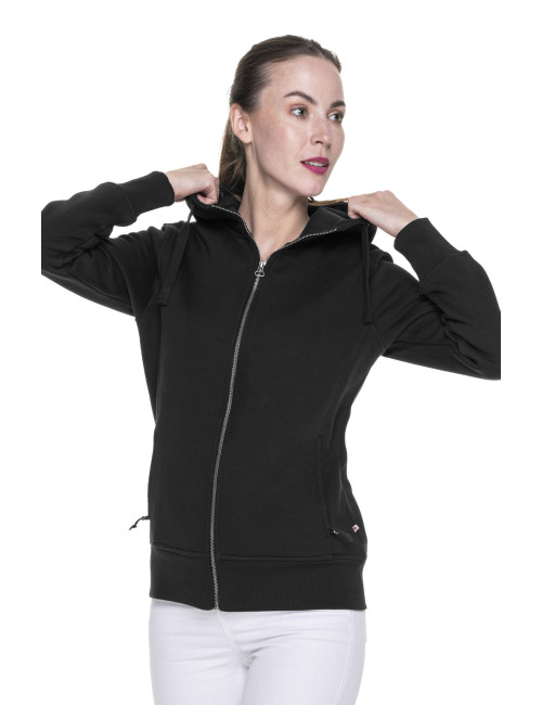 CRIMSON CUT BLUZA Damska LADIES' BISON CZARNY haft nadruk sitodruk