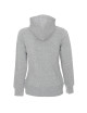 CRIMSON CUT BLUZA Damska LADIES' BISON JASNY SZARY MELANŻ nadruk haft