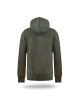 CRIMSON CUT SWEATSHIRT Women`s LADIES` BISON FOREST GREEN logo embroidery print