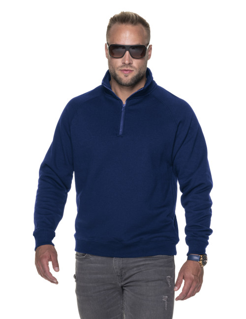 Bluza męska Promostars Zipper granatowy - P&M