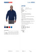 Herrenjacke Promostars Zipper Marineblau