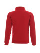 Promostars Herren SWEATSHIRT ZIPPER ROT Stickerei Siebdruck Logo DTG-Druck