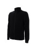 Promostars Men`s SWEATSHIRT OPEN BLACK DTG print embroidery silkscreen logo