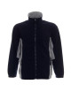 Promostars Men`s SWING SWEATSHIRT NAVY/LIGHT GRAY printed logo embroidery