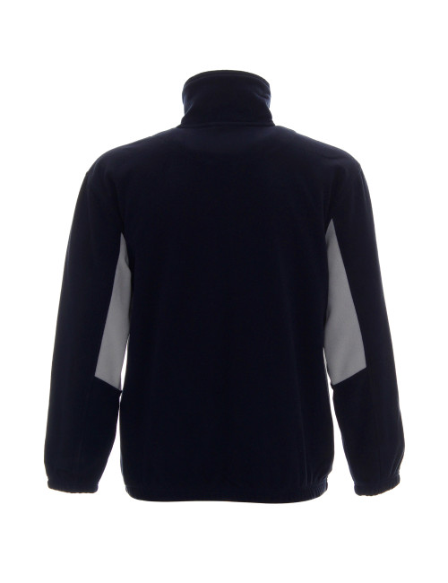 Promostars SWING SWING SWEATSHIRT für Herren, MARINEBLAU/HELLGRAU, Logodruck und Stickerei