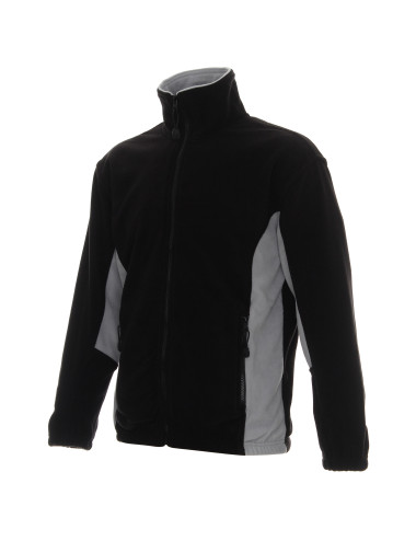 Promostars Men`s SWING SWEATSHIRT BLACK/LIGHT GRAY DTF print silkscreen