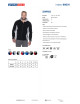 Promostars Men`s SWING SWEATSHIRT BLACK/LIGHT GRAY DTF print silkscreen