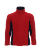 Promostars Men`s SWING RED/NAVY SWEATSHIRT with embroidery and company logo print