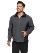 Promostars Men`s SWING GRAY/BLACK SWEATSHIRT DTG logo embroidery