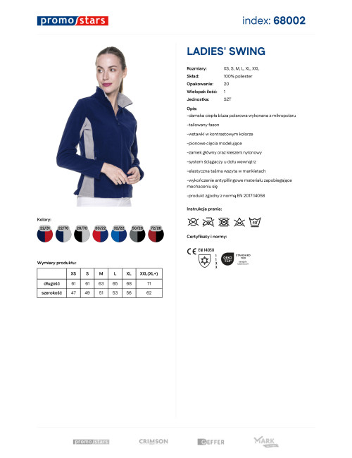 Bluza Damska Polarowa Promostars - Ciepło, Komfort i Styl dla Każde
