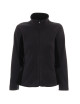 Promostars Women`s Sweatshirt LADIES` SWING GRAY/BLACK silkscreen logo embroidery
