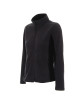 Promostars Women`s Sweatshirt LADIES` SWING GRAY/BLACK silkscreen logo embroidery