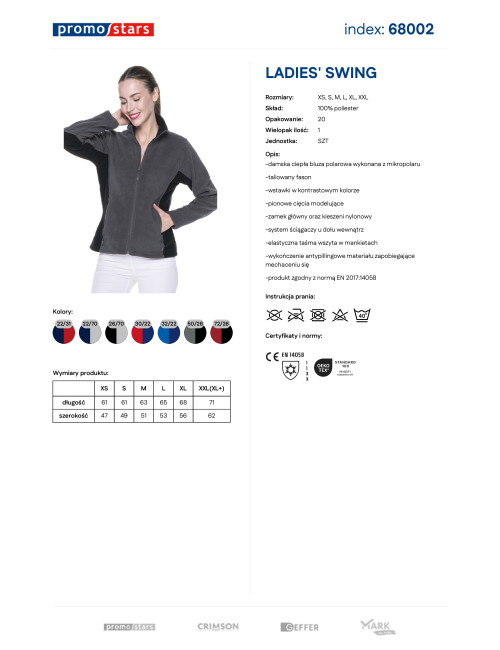Bluza Damska Polarowa Promostars - Komfort, Styl i Personalizacja