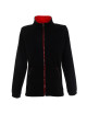 Promostars DUET SWEATSHIRT Herren SCHWARZ/ROT bedrucktes, gesticktes Siebdruck-Logo