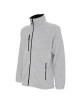Promostars DUET Men`s SWEATSHIRT LIGHT GRAY MELANGE/BLACK DTG print embroidery