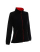 Promostars Ladies' Duet Women's Sweatshirt Black/Red