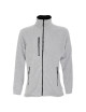 CRIMSON CUT SWEATSHIRT Women`s LADIES` DUET LIGHT GRAY MELANGE/BLACK Embroidery