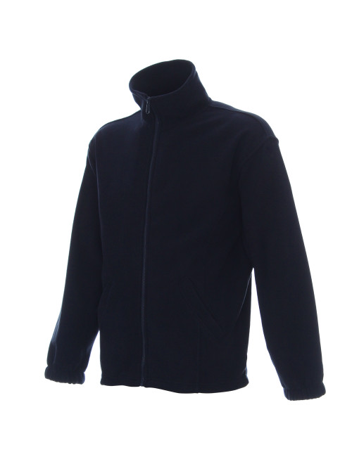Herren-Fleecejacke Promostars DOUBLE Marineblau