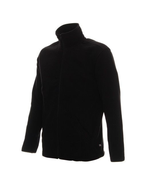 Promostars DOUBLE Men's Fleece Jacket Black