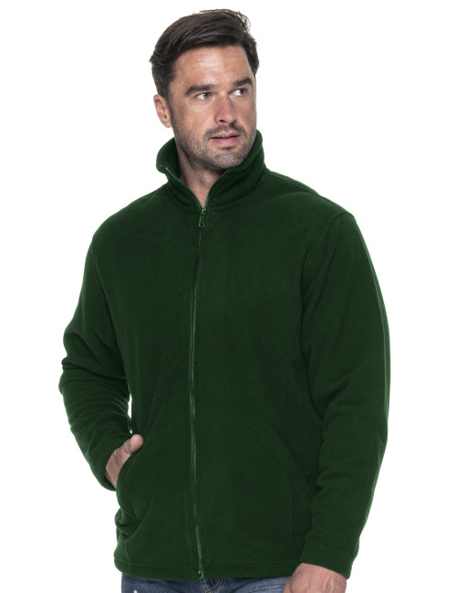 Promostars DOUBLE Men's Fleece Sweatshirt Bottle Green