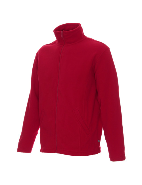 Promostars DOUBLE Men's Fleece Sweatshirt Red