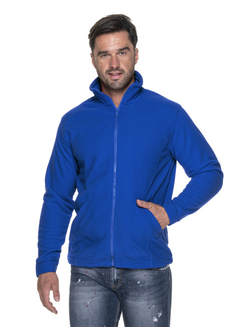 Bluza polarowa męska Promostars DOUBLE chabrowa - P&M