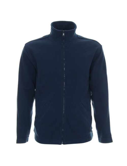 Promostars DOUBLE Men's Fleece Jacket Dark Blue