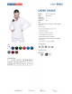 Bluza damska Promostars Ladies' Double biały - P&M