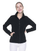 Promostars Women`s SWEATSHIRT LADIES` DOUBLE BLACK print silkscreen embroidery