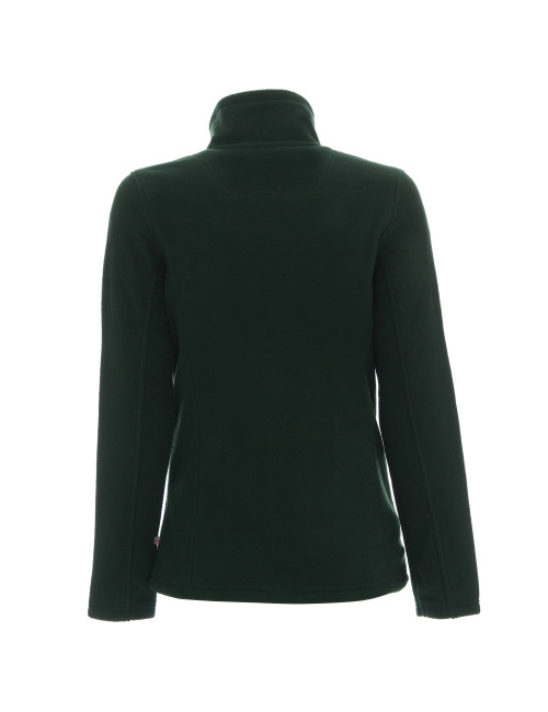 Promostars Women`s SWEATSHIRT LADIES` DOUBLE BOTTLE GREEN embroidery print