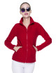 Promostars Women`s SWEATSHIRT LADIES` DOUBLE RED print embroidery silkscreen