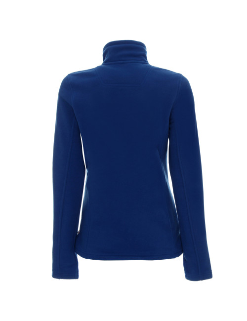 Promostars Women`s SWEATSHIRT LADIES` DOUBLE CORNFLOWER logo silkscreen print