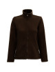 Promostars Women`s SWEATSHIRT LADIES` DOUBLE DARK BROWN DTG print embroidery