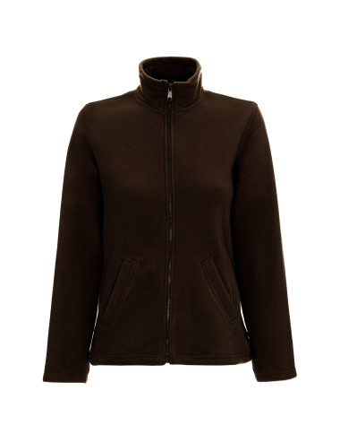 Luksusowa Bluza Damska Ladies' Double Promostars - Ciemno Brązowa, Z