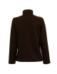 Promostars Women`s SWEATSHIRT LADIES` DOUBLE DARK BROWN DTG print embroidery