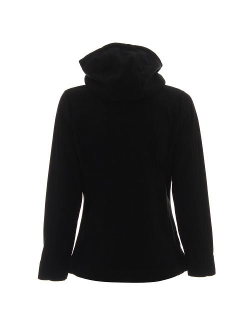 CRIMSON CUT SWEATSHIRT Women`s LADIES` TREK BLACK print embroidery logo silkscreen