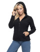 CRIMSON CUT SWEATSHIRT Women`s LADIES` TREK BLACK print embroidery logo silkscreen