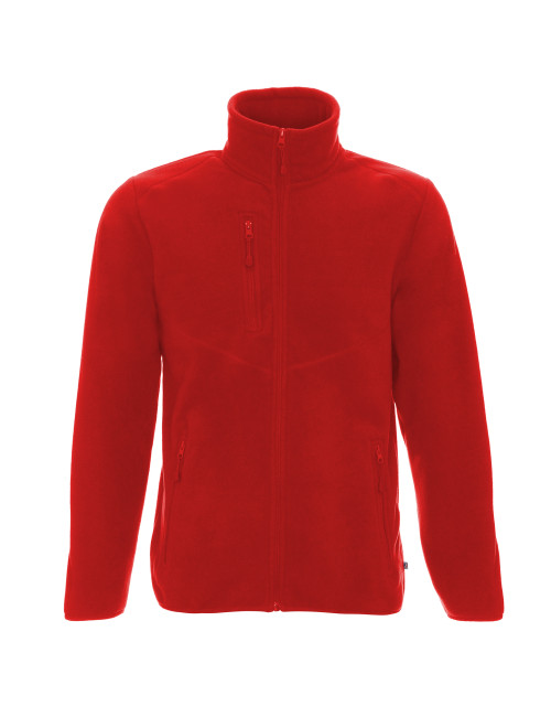 Promostars Men`s SWEATSHIRT FOXY RED DTG print embroidery silkscreen logo