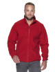 Promostars Men`s SWEATSHIRT FOXY RED DTG print embroidery silkscreen logo
