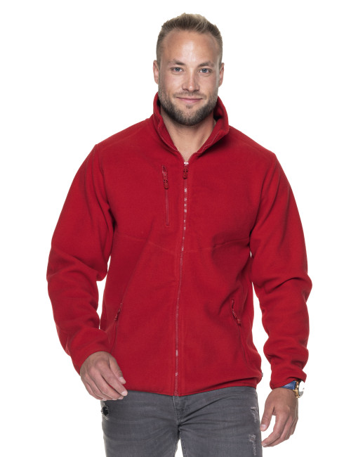 Promostars Men`s SWEATSHIRT FOXY RED DTG print embroidery silkscreen logo
