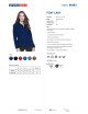 Damen Fleecejacke Promostars Foxy marineblau