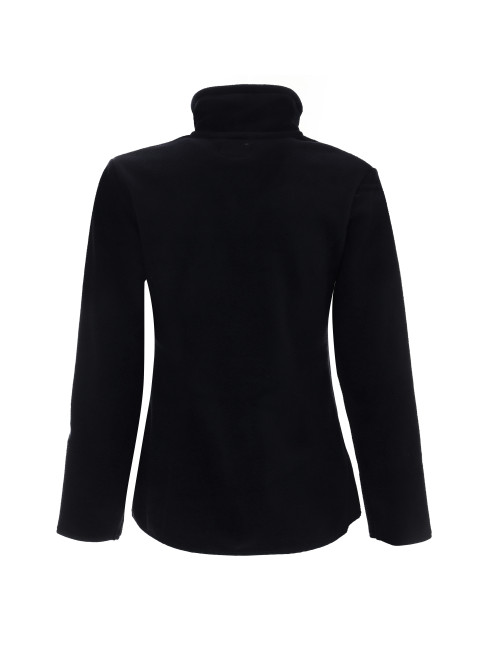 Promostars Women`s SWEATSHIRT FOXY LADY BLACK embroidery DTG print silkscreen logo
