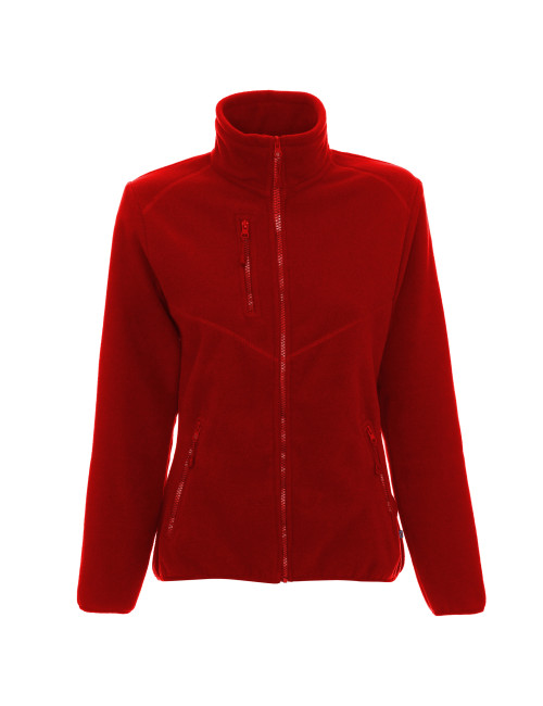 Promostars Women`s SWEATSHIRT FOXY LADY RED embroidery screen print logo