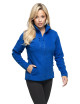Promostars Women`s SWEATSHIRT FOXY LADY CORNFLOWER print embroidery silkscreen logo
