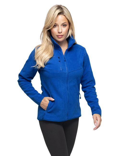 Promostars Women`s SWEATSHIRT FOXY LADY CORNFLOWER print embroidery silkscreen logo
