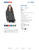 Promostars Women`s SWEATSHIRT FOXY LADY GRAY print logo silkscreen embroidery