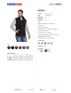 Promostars Men`s VEST VERSO BLACK print embroidery silkscreen logo